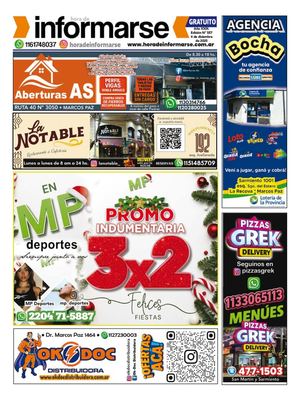 Hora de Informarse, réplica del periódico impreso, gratis