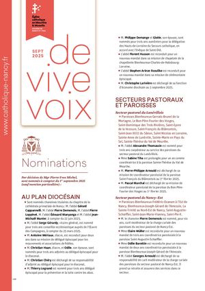 De vive voix septembre 2025