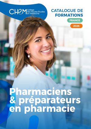 CATALOGUE PHARMACIENS & PRÉPARATEURS EN PHARMACIE 2026 - CHEM Santé