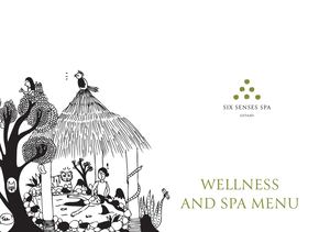 Spa Menu Booklet