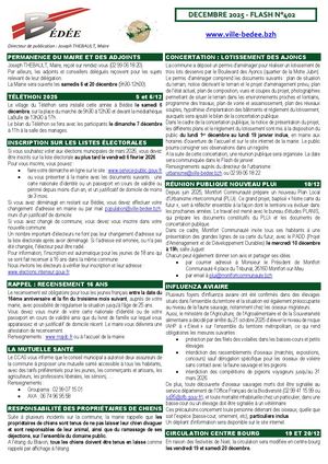 Flash Décembre 402