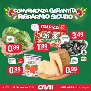 CRAI Ghilarza Offerte valide dall'11 al 17 dicembre