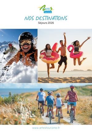 Catalogue ARTES Tourisme - Nos Destinations 2026