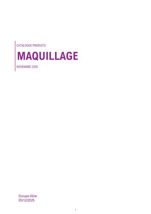 AT - Catalogue Maquillage 11.25