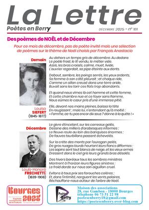181 La Lettre 12 2025 Avec 5 Pages Suppl