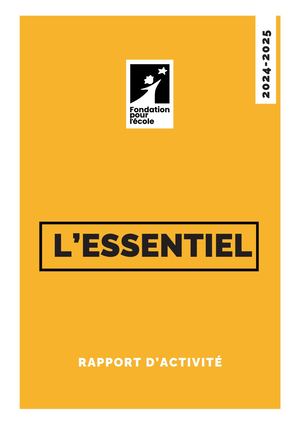 Rapport d'activité 24 25