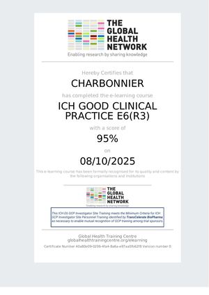 Certif E6r3 Charbonnier