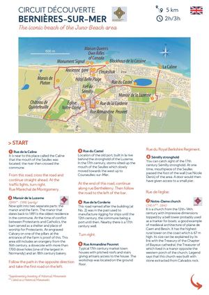 Bernières-sur-Mer discovery tour