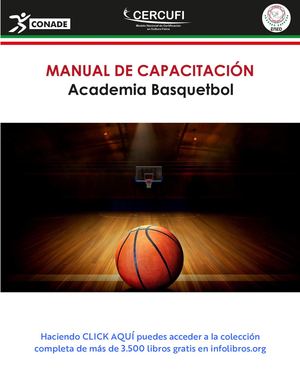 Manual De Capacitación Academia De Basquetbol Autor Mario López De Los ÁNgeles
