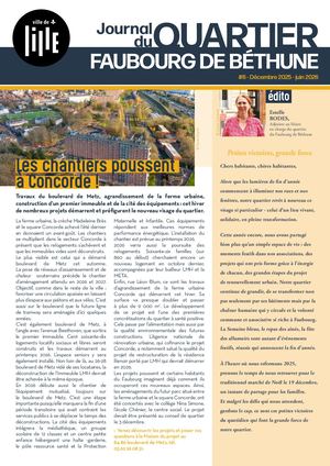 Journal de quartier Faubourg de Béthune - Décembre 2025