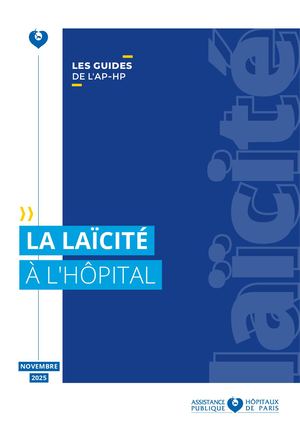 Guide de la laïcité à l'hôpital - AP-HP - Octobre 2023