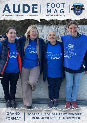 AUDE FOOT MAG Novembre 2025