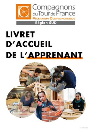 Livret D'accueil De L'apprenant