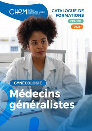 CATALOGUE GYNÉCOLOGIE 2026 - MÉDECINS GÉNÉRALISTES CHEM Santé