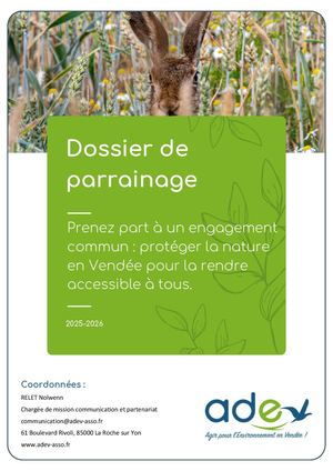 Parrainage Soutenez L'adev Pour 2026