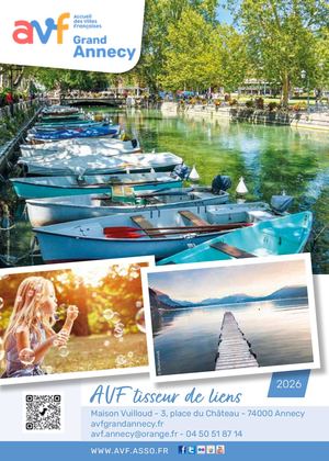 Guide AVF du Nouvel Arrivant Bienvenue à Annecy 2026