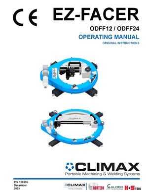 EZ-FACER™ OD MOUNT FLANGE FACER MANUAL