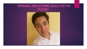 Personal And Academic Goals For The Future