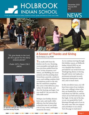 HIS December Newsletter 2025