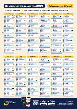 Collecte 2026 Crèvecoeur Sur L'escaut