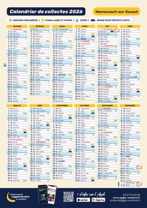 Collecte 2026 Honnecourt Sur Escaut