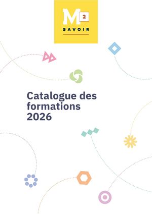Savoir M² - Catalogue Formations 2025