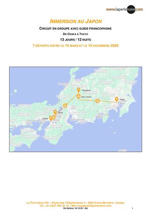 Immersion Au Japon 2026