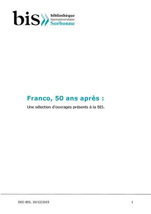 Franco 50 Ans