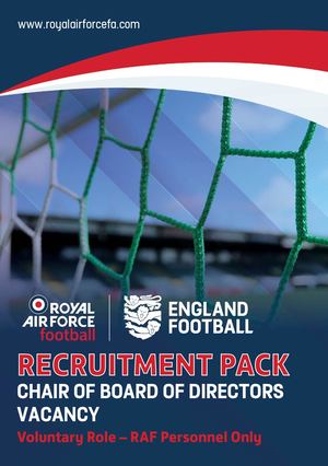 RAF FA Chair Of Board Of Directors Vacancy