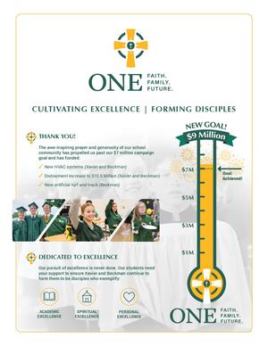 Beckman Catholic St. Francis Xavier School Stretch Goal Case