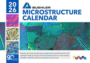 2026 Buehler Microstructure Calendar