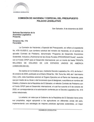 Dictamen 74 $30 Millones De La Opep