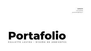 Portafolio Paulette Lastra