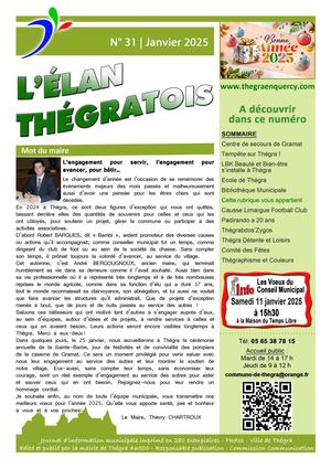 Élan Thégratois N°31 - Janvier 2025