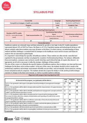 Comptitive strategies in Healthcare market