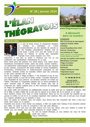 Élan Thégratois N°28 - Janvier 2024