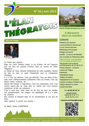 Élan Thégratois N°26 - Juin 2023