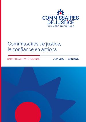 CNCJ - Rapport d'activité Triennal