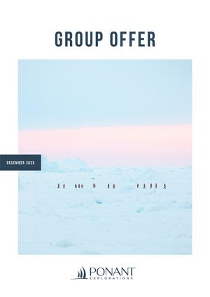 PONANT EXPLORATIONS | Group Offer Flyer, December 2025