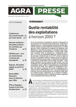 Agra Presse Hebdo #4014