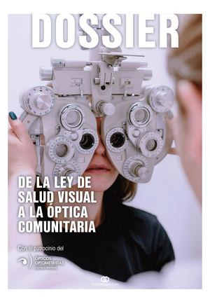 De La Ley De Salud Visual A La óPtica Comunitaria