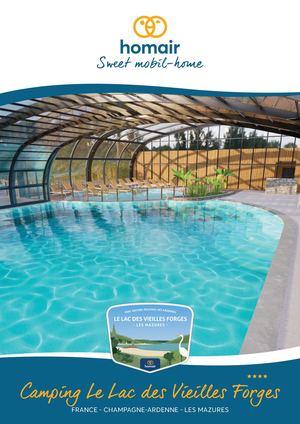 Fiche Camping - Lac des Vieilles Forges****