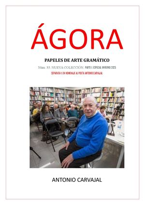 Separata De ÁGora N 35 Antonio Carvajal