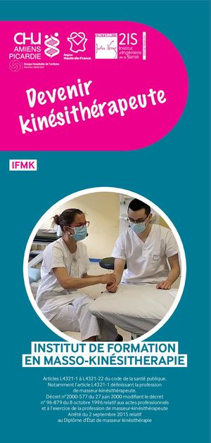 Devenir acteur de santé : l'IFMK du CHU Amiens-Picardie