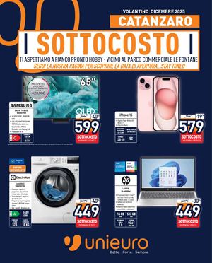 Sottocosto Unieuro Catanzaro