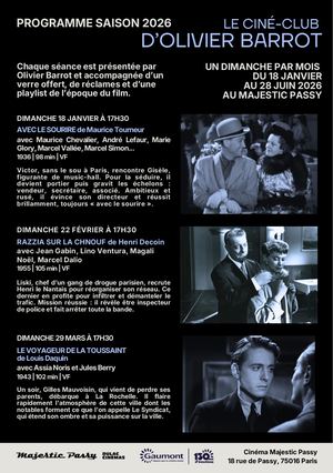 Programme - Le Ciné-club d'Olivier Barrot