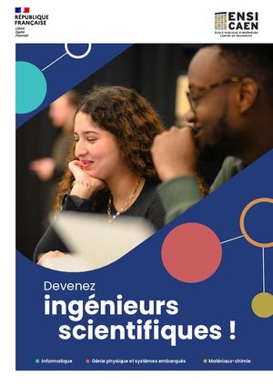 Plaquette Formations Ingénieur.e.s ENSICAEN 2024
