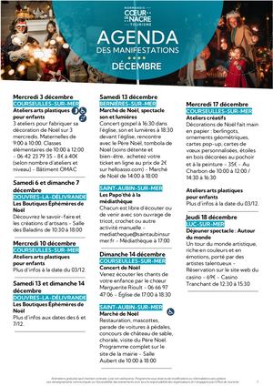 Agenda De Décembre