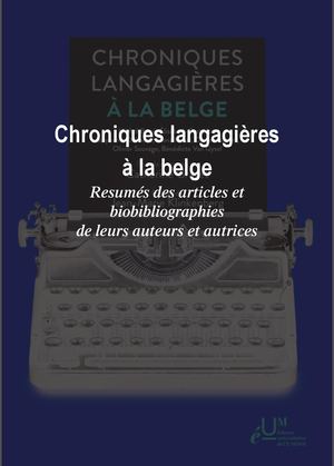 Résumés Des Articles Et Biobibliographies De Leurs Auteurs Et Autrices