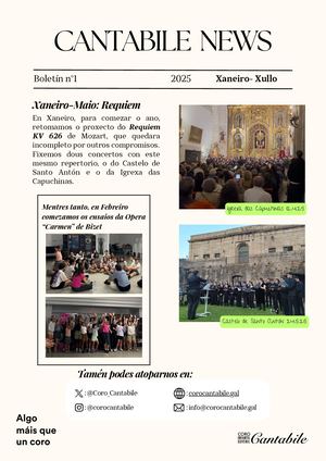 Cantabile News Boletín 1 2025